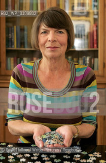 Author Margaret Drabble who has published The Pattern in the Carpet: A Personal History with Jigsaws...Copyright©Rosie Hallam/Writer Pictures/Rosebud2
