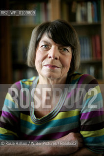 Author Margaret Drabble who has published The Pattern in the Carpet: A Personal History with Jigsaws...Copyright©Rosie Hallam/Writer Pictures/Rosebud2