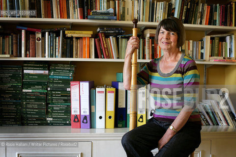 Author Margaret Drabble who has published The Pattern in the Carpet: A Personal History with Jigsaws...Copyright©Rosie Hallam/Writer Pictures/Rosebud2