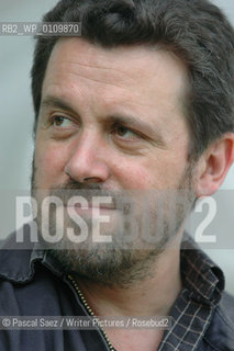 Writer Dominic Dromgoole, who is the artistic director of the Globe Theatre in London at the Edinburgh International Book Festival...Copyright©Pascal Saez/Writer Pictures/Rosebud2