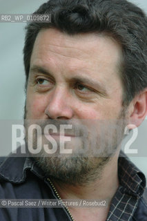 Writer Dominic Dromgoole, who is the artistic director of the Globe Theatre in London at the Edinburgh International Book Festival...Copyright©Pascal Saez/Writer Pictures/Rosebud2