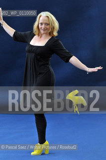Stella Duffy at the Edinburgh International Book Festival 2008..Copyright©Pascal Saez/Writer Pictures/Rosebud2