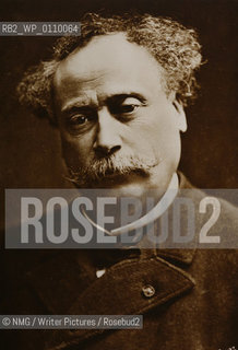 Alexandre Dumas (1824-1895) who wrote the three Musketeers.French..Copyright©NMG/Writer Pictures/Rosebud2