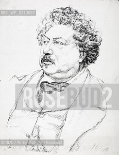 Alexandre Dumas, père, born Dumas Davy de la Pailleterie (July 24, 1802 – December 5, 1870).  French writer, best known for his numerous historical novels of high adventure Many of his novels, including The Count of Monte Cristo and the DArtagnan Romances, were serialized, and he also wrote plays, magazine articles, and was a prolific correspondent. His paternal grandmother was a black slave.Copyright©NMG/Writer Pictures/Rosebud2