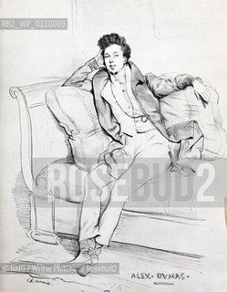 Alexandre Dumas, père, born Dumas Davy de la Pailleterie (July 24, 1802 – December 5, 1870).  French writer, best known for his numerous historical novels of high adventure Many of his novels, including The Count of Monte Cristo and the DArtagnan Romances, were serialized, and he also wrote plays, magazine articles, and was a prolific correspondent. His paternal grandmother was a black slave.Copyright©NMG/Writer Pictures/Rosebud2