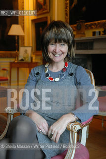 Sarah Dunant, English novelist, broadcaster and critic, at the 2nd annual Lennoxlove Book Festival at Lennoxlove House, Haddington, Scotland, November 20, 2010...Copyright©Sheila Masson/Writer Pictures/Rosebud2