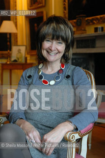 Sarah Dunant, English novelist, broadcaster and critic, at the 2nd annual Lennoxlove Book Festival at Lennoxlove House, Haddington, Scotland, November 20, 2010...Copyright©Sheila Masson/Writer Pictures/Rosebud2