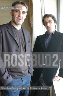 Philippe Dupuy and Charles Berderian..copyright©Mathieu Bourgois/Writer Pictures/Rosebud2