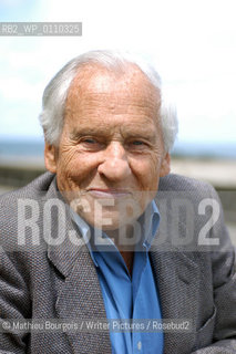 Jean DOrmesson..copyright©Mathieu Bourgois/Writer Pictures/Rosebud2