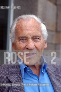 Jean DOrmesson..copyright©Mathieu Bourgois/Writer Pictures/Rosebud2