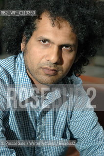 Edinburgh, UK - 9 June 2007 - Pakistan-born British writer and journalist Sarfraz Manzoor, author of first novel Greetings from Bury Park at the Debut Authors Festival 2007 held at the Traverse Theatre in Edinburgh...Copyright©Pascal Saez/Writer Pictures/Rosebud2