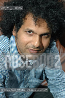 Edinburgh, UK - 9 June 2007 - Pakistan-born British writer and journalist Sarfraz Manzoor, author of first novel Greetings from Bury Park at the Debut Authors Festival 2007 held at the Traverse Theatre in Edinburgh...Copyright©Pascal Saez/Writer Pictures/Rosebud2