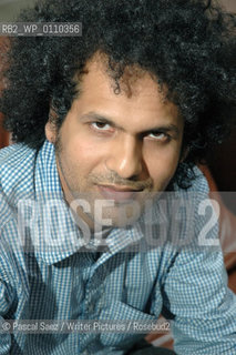 Edinburgh, UK - 9 June 2007 - Pakistan-born British writer and journalist Sarfraz Manzoor, author of first novel Greetings from Bury Park at the Debut Authors Festival 2007 held at the Traverse Theatre in Edinburgh...Copyright©Pascal Saez/Writer Pictures/Rosebud2