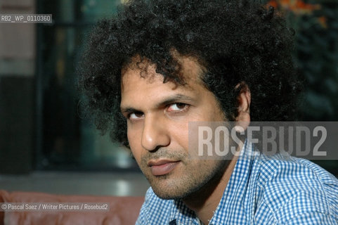 Edinburgh, UK - 9 June 2007 - Pakistan-born British writer and journalist Sarfraz Manzoor, author of first novel Greetings from Bury Park at the Debut Authors Festival 2007 held at the Traverse Theatre in Edinburgh...Copyright©Pascal Saez/Writer Pictures/Rosebud2