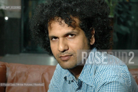 Edinburgh, UK - 9 June 2007 - Pakistan-born British writer and journalist Sarfraz Manzoor, author of first novel Greetings from Bury Park at the Debut Authors Festival 2007 held at the Traverse Theatre in Edinburgh...Copyright©Pascal Saez/Writer Pictures/Rosebud2