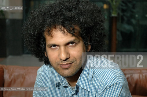 Edinburgh, UK - 9 June 2007 - Pakistan-born British writer and journalist Sarfraz Manzoor, author of first novel Greetings from Bury Park at the Debut Authors Festival 2007 held at the Traverse Theatre in Edinburgh...Copyright©Pascal Saez/Writer Pictures/Rosebud2