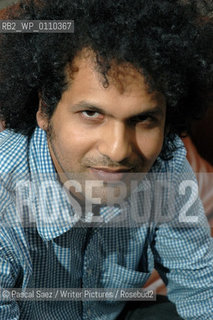 Edinburgh, UK - 9 June 2007 - Pakistan-born British writer and journalist Sarfraz Manzoor, author of first novel Greetings from Bury Park at the Debut Authors Festival 2007 held at the Traverse Theatre in Edinburgh...Copyright©Pascal Saez/Writer Pictures/Rosebud2