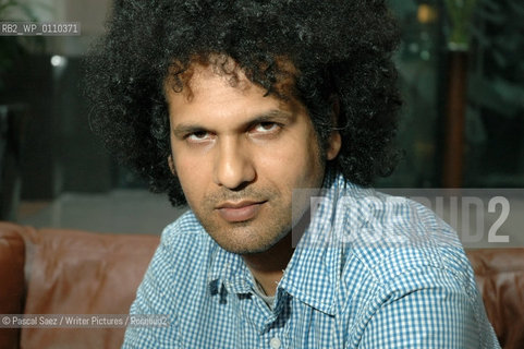 Edinburgh, UK - 9 June 2007 - Pakistan-born British writer and journalist Sarfraz Manzoor, author of first novel Greetings from Bury Park at the Debut Authors Festival 2007 held at the Traverse Theatre in Edinburgh...Copyright©Pascal Saez/Writer Pictures/Rosebud2