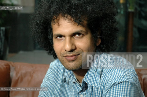 Edinburgh, UK - 9 June 2007 - Pakistan-born British writer and journalist Sarfraz Manzoor, author of first novel Greetings from Bury Park at the Debut Authors Festival 2007 held at the Traverse Theatre in Edinburgh...Copyright©Pascal Saez/Writer Pictures/Rosebud2