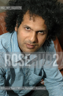 Edinburgh, UK - 9 June 2007 - Pakistan-born British writer and journalist Sarfraz Manzoor, author of first novel Greetings from Bury Park at the Debut Authors Festival 2007 held at the Traverse Theatre in Edinburgh...Copyright©Pascal Saez/Writer Pictures/Rosebud2