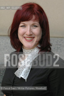 Edinburgh, UK - 9 June 2007 - British writer Lois Pryce, author of Lois on the Loose, an account of her travels from Alaska to South America on a motorcycle, at the Debut Authors Festival 2007 held at the Traverse Theatre in Edinburgh...Copyright©Pascal Saez/Writer Pictures/Rosebud2
