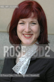 Edinburgh, UK - 9 June 2007 - British writer Lois Pryce, author of Lois on the Loose, an account of her travels from Alaska to South America on a motorcycle, at the Debut Authors Festival 2007 held at the Traverse Theatre in Edinburgh...Copyright©Pascal Saez/Writer Pictures/Rosebud2