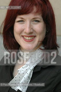Edinburgh, UK - 9 June 2007 - British writer Lois Pryce, author of Lois on the Loose, an account of her travels from Alaska to South America on a motorcycle, at the Debut Authors Festival 2007 held at the Traverse Theatre in Edinburgh...Copyright©Pascal Saez/Writer Pictures/Rosebud2