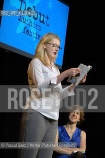 Edinburgh, UK - 9 June 2007 - From left to right Debut author Karen McLeod and chair Karen Glossop at the Debut Authors Festival 2007 held at the Traverse Theatre in Edinburgh...Copyright©Pascal Saez/Writer Pictures/Rosebud2