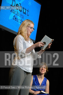 Edinburgh, UK - 9 June 2007 - From left to right Debut author Karen McLeod and chair Karen Glossop at the Debut Authors Festival 2007 held at the Traverse Theatre in Edinburgh...Copyright©Pascal Saez/Writer Pictures/Rosebud2