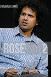 Edinburgh, UK - 9 June 2007 - Pakistan-born British writer and journalist Sarfraz Manzoor, author of first novel Greetings from Bury Park at the Debut Authors Festival 2007 held at the Traverse Theatre in Edinburgh...Copyright©Pascal Saez/Writer Pictures/Rosebud2