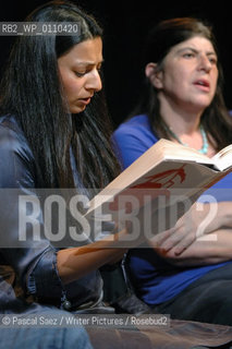 Edinburgh, UK - 9 June 2007 - From left to right Debut authors Priya Basil and Annie Freud at the Debut Authors Festival 2007 held at the Traverse Theatre in Edinburgh...Copyright©Pascal Saez/Writer Pictures/Rosebud2