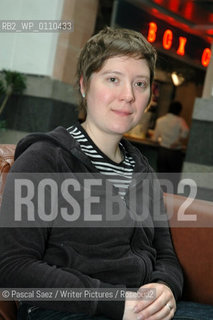 Edinburgh, UK - 9 June 2007 - British writer Lynsey Hanley, author of first book Estates - An Intimate History at the Debut Authors Festival 2007 held at the Traverse Theatre in Edinburgh...Copyright©Pascal Saez/Writer Pictures/Rosebud2