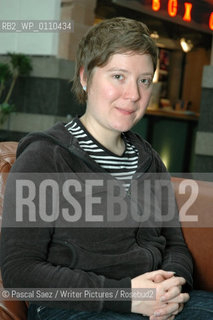 Edinburgh, UK - 9 June 2007 - British writer Lynsey Hanley, author of first book Estates - An Intimate History at the Debut Authors Festival 2007 held at the Traverse Theatre in Edinburgh...Copyright©Pascal Saez/Writer Pictures/Rosebud2