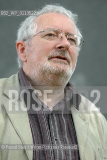 British writer, cultural critic and literary theorist Terry Eagleton at the Edinburgh International Book Festival 2007. ..Copyright©Pascal Saez/Writer Pictures/Rosebud2