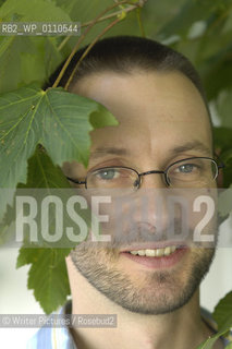 Will Eaves,novelist  who wrote Nothing To be Afraid of . CREDIT Geraint Lewis
©Writer Pictures/Rosebud2