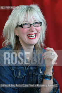 British comedian and writer Jenny Eclair at the Edinburgh International Book Festival 2005..Copyright©Pascal Saez.Pascal Saez/Writer Pictures/Rosebud2