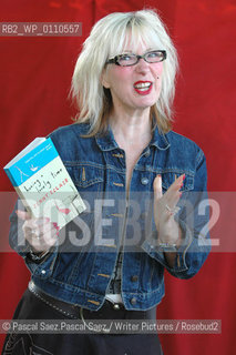 British comedian and writer Jenny Eclair at the Edinburgh International Book Festival 2005..Copyright©Pascal Saez.Pascal Saez/Writer Pictures/Rosebud2