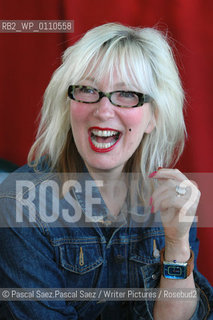 British comedian and writer Jenny Eclair at the Edinburgh International Book Festival 2005..Copyright©Pascal Saez.Pascal Saez/Writer Pictures/Rosebud2
