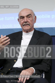 25 August 2008 - Edinburgh, UK - Scottish actor Sean Connery at the Edinburgh International Book Festival. He appeared with writer and friend Murray Grigor to present their new jointly written book: Being a Scot. August 25 was also Sean Connerys 78th birthday.....Copyright©Pascal Saez/Writer Pictures/Rosebud2