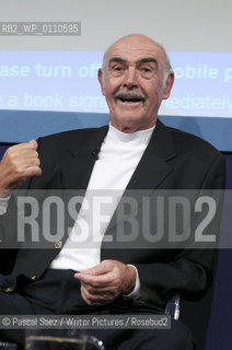 25 August 2008 - Edinburgh, UK - Scottish actor Sean Connery at the Edinburgh International Book Festival. He appeared with writer and friend Murray Grigor to present their new jointly written book: Being a Scot. August 25 was also Sean Connerys 78th birthday.....Copyright©Pascal Saez/Writer Pictures/Rosebud2