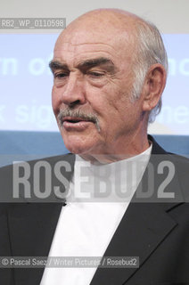 25 August 2008 - Edinburgh, UK - Scottish actor Sean Connery at the Edinburgh International Book Festival. He appeared with writer and friend Murray Grigor to present their new jointly written book: Being a Scot. August 25 was also Sean Connerys 78th birthday.....Copyright©Pascal Saez/Writer Pictures/Rosebud2