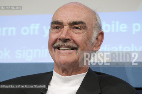 25 August 2008 - Edinburgh, UK - Scottish actor Sean Connery at the Edinburgh International Book Festival. He appeared with writer and friend Murray Grigor to present their new jointly written book: Being a Scot. August 25 was also Sean Connerys 78th birthday.....Copyright©Pascal Saez/Writer Pictures/Rosebud2