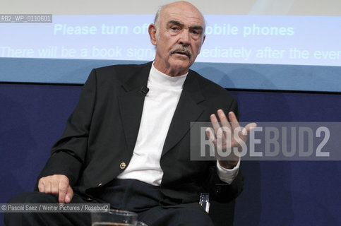 25 August 2008 - Edinburgh, UK - Scottish actor Sean Connery at the Edinburgh International Book Festival. He appeared with writer and friend Murray Grigor to present their new jointly written book: Being a Scot. August 25 was also Sean Connerys 78th birthday.....Copyright©Pascal Saez/Writer Pictures/Rosebud2