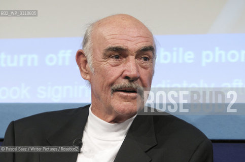 25 August 2008 - Edinburgh, UK - Scottish actor Sean Connery at the Edinburgh International Book Festival. He appeared with writer and friend Murray Grigor to present their new jointly written book: Being a Scot. August 25 was also Sean Connerys 78th birthday.....Copyright©Pascal Saez/Writer Pictures/Rosebud2