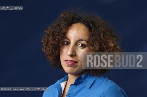 Najat El-Hachmi, Morocco-born Catalonian writer, at the 2010 Edinburgh International Book Festival, August 29, 2010...Copyright©Geraint Lewis/Writer Pictures/Rosebud2