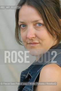 British writer Susan Elderkin, author of novel The Voices, at the Edinburgh International Book Festival 2003...Copyright©Pascal Saez.Pascal saez/Writer Pictures/Rosebud2