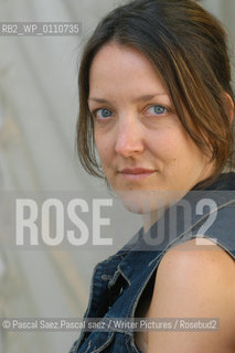 British writer Susan Elderkin, author of novel The Voices, at the Edinburgh International Book Festival 2003...Copyright©Pascal Saez.Pascal saez/Writer Pictures/Rosebud2