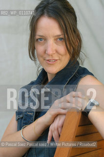 British writer Susan Elderkin, author of novel The Voices, at the Edinburgh International Book Festival 2003...Copyright©Pascal Saez.Pascal saez/Writer Pictures/Rosebud2