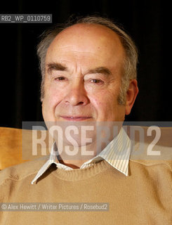 Walter Elliot at the Borders Book Festival 2007, held in Melrose in the Scottish Borders...Copyright©Alex Hewitt/Writer Pictures/Rosebud2