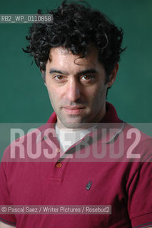 American writer Nathan Englander, author of The Ministry Of Special Cases, at the Edinburgh International Book Festival 2007. ..Copyright©Pascal Saez/Writer Pictures/Rosebud2